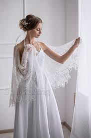 You can choose one depending on the weather, occasion or mood. Wedding White Lace Shawl Hand Knitted Shawls And Wraps For Etsy Bridesmaid Wrap Lace Weddings Lace Shawl