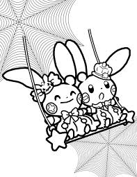 Harvest pumpkins and smiling jack o'lanterns. Cute Halloween Pokemon Coloring Pages Novocom Top