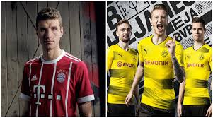 For these games only, each player will wear an individual message of motivation from the fans that'll be printed inside. Bayern Munich And Borussia Dortmund Release 2017 18 Kits Fourfourtwo