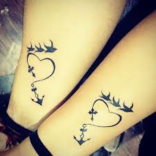 The meaning of these designs is a little subtle, but the power they have when they are together is. Couple Tattoo Heart Anchor Birds Did This About Two Weeks Ago 128526 Kalp Dovmeleri Cift Dovmeler Kus Tuyu Dovmeleri