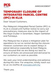 Kami nasihatkan anda pergi sahaja ambil sendiri. Pos Malaysia Berhad Added A New Photo Pos Malaysia Berhad