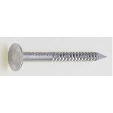 I could blunt the nails. Aluminum Nails For Vinyl Siding Ring Shank 50 Lb Carton