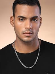 Link Chain Chain Design For Man In Silver Classy Chunky Rope Link Chain For  Men Orionz