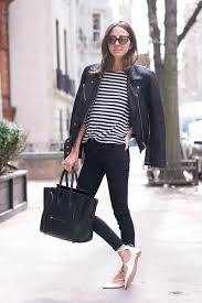 Black And White Striped Costume Ideas Prepare To Wear Fall S Most Stylish Flats Absolutely Everywhere Outfits With Striped Shirts Fashion Business Casual Outfits For Women