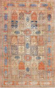 Antique Persian Garden Design Silk Heriz Rug 49140 Nazmiyal Rugs Rugs Persian Heriz Rug Silk Persian Rugs