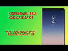 Maybe you would like to learn more about one of these? Maaf Kamu Belum Dapat Melakukan Registrasi Paket Ini Youtube