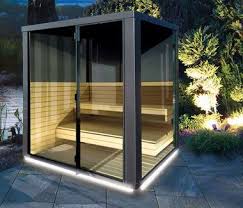 Atlas Cube Hochwertige Gartensauna Schwimmbad De Gartensauna Sauna Im Garten Dampfbad Kabine