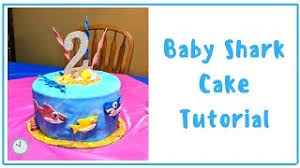 This will help you cut the cake with less crumbling. Baby Shark Cake Tutorial Stuff Moms Have Time For Youtube