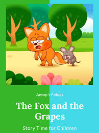 It tried again and again, but the fox missed it each time. Watch The Fox And The Grapes Aesop S Fables Story Time For Children Prime Video