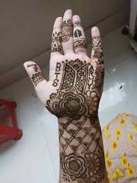 Bts Henna Tattoo Designs For Bts Army Bts Mehndi Designs 2020 In 2020 Mehndi Designs Henna Tattoo Diy Henna Tattoo Designs