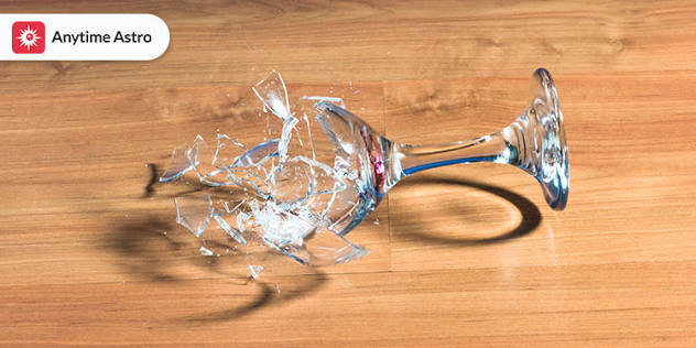 Accidentally Breaking Glass Meaning in Hinduism