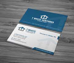 A real estate business card is an important branding tool to include in your marketing arsenal. A Blue Business Card Design For A Real Estate Company Business Card Design Card Design Blue Business Card Design