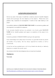 Sample acknowledgement of project report. Project Report Format For Bank Loan Doc Torku