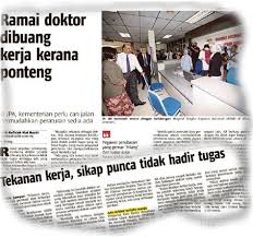 Keratan Akhbar Isu Disiplin Pekerja Usah Biar Isu Babi Jejas Silaturahim