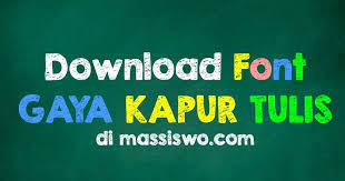 Download free fonts for windows and macintosh. 15 Download Font Kapur Tulis Yang Sangat Mirip Aslinya Untuk Desain Grafis Massiswo Com