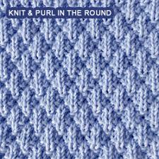 I am not a new knitter, and even though i have changed a number of stitch patterns from flat to round, half the time i am left scratching my head before i get it right. Knit Purl Stitches