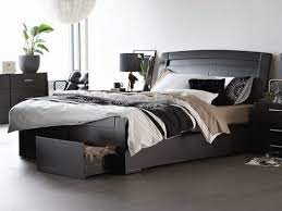 bed frame with built in storage drawers yatak odasi ic tasarimi ic tasarim yatak odasi