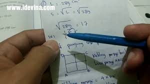 Contoh soal matematika kelas 4 sd semester 2 2020. Pembahasan Esps Matematika Kelas 4 Sd Bab 6 Latihan 4 Luas Dan Keliling Persegi Youtube