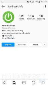 If you are a user of any android devices and somehow your device stuck at the frp lock or pattern lock screen and you are looking for a solution to unlock your device. Como Bloquear A Alguien En Instagram Mostrar Mas Hardreset Info