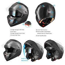 Ahr Motorcycle Helmet Modular Flip Up Full Face Dual Visor Dot Approved Motocross Color Size Opt Walmart Com Full Face Motorcycle Helmets Helmet Motorcycle Helmets