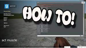 Garry's Mod - Act Commands Tutorial (How To Dance) *UPDATED* - YouTube