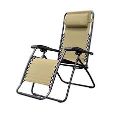 Caravan Sports Infinity Zero Gravity Chair Beige Zero Gravity Chair Zero Gravity Recliner Folding Lounge Chair