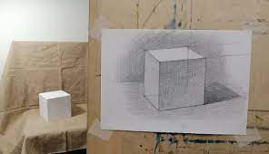 Куб нарисовать