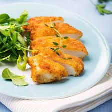 Poulet Pane A La Poudre De Cacahuetes Recette Poulet Pane Recette Poulet Croustillant Recette Poulet
