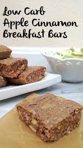 For Eat S Sake Low Carb Breakfast Low Carb Desserts Breakfast Bars Healthy