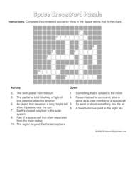 Space Crossword Puzzle That Changes Each Time You Visit Crossword Crossword Puzzle Crossword Puzzles