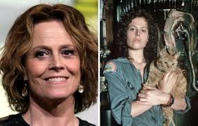 Happy birthday Sigourney Weaver! 'Annie Hall' (1977) was her very first  appearance in a feature film. Two years after this film though, she would  win the starring role of Ellen Ripley in