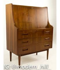 Furnish me vintage is a designer boutique on a grand scale. Maurice Villency Mid Century Danish Teak Drop Down Desk