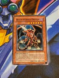 This item is currently out of stock! Yugioh White Horned Dragon Rare Upper Deck Redemption Card Mdp2 En006k Ebay