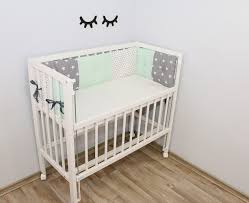 Patchwork Nestchen Fur Beistellbett Mint Grau Babytextilien Online Kaufen Ullenboom Baby De Beistellbett Ikea Babybett Nestchen