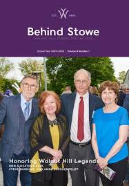 Behind Stowe 2018 by Walnut Hill School for the Arts