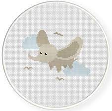 Check spelling or type a new query. Flying Dumbo Cross Stitch Pattern Daily Cross Stitch