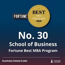 This new integrated program draws on the strong history of. Howard University Receives Top 30 Ranking For Best Mba Programs By Fortune