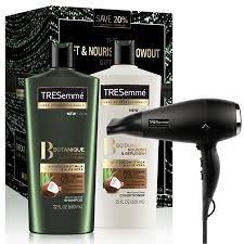Tresemme 3 Pc Soft Nourished Blowout Gift Set Nourish Replenish With Hair Dryer Shampoo Conditioner 24 84 Value Walmart Com Best Affordable Hair Dryer Hair Dryer Hair Dryer Brands
