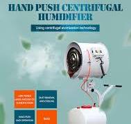 120 Degree Removable Industrial Hand-Push Mobile Centrifugal Humidifier for  Anti-Static Humidification Animal Husbandry