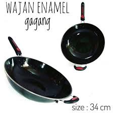 Things to do in salatiga, indonesia: Wajan Enamel Gagang 34cm Shopee Indonesia