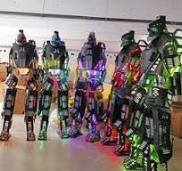 On Sale LED Robot Jumpsuit Customizable LED Lighting ...