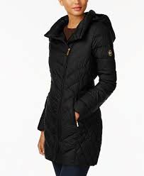 Michael Michael Kors Asymmetrical Packable Down Puffer Coat A Macy S Exclusive Macys Com Down Puffer Coat Red Puffer Coat Puffer Coat