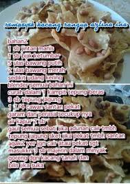 Rangupnya tak boleh bawa bincang kuih gunting super sedap anak makan tak berhenti pa ma. Resepi Rempeyek Rangup Dan Sedap Resepi Merory Sedap Betul