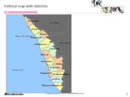 Western ghats form an almost continuous mountain wall. Kerala Editable Map Youtube
