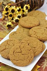 Pumpkin Gingersnap Cookies My Heavenly Recipes Ginger Snap Cookies American Cookies Recipe Favorite Dessert Recipes