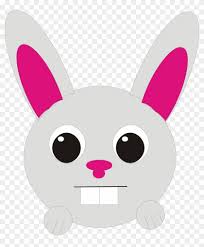 Wreath, rainbow, flower, gold, pink, star. Animal Rabbit Head Rabbit Head Clip Art Hd Png Download 1105x1280 4609156 Pngfind