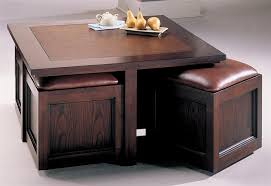 Kanson Coffee Table Coffee Table With Stools Coffee Table Square Coffee Table With Seating