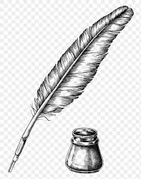 Hand Drawn Quill Pen With An Inkwell Transparent Png Free Image By Rawpixel Com In 2020 Ink Pen Drawings How To Draw Hands Inkwell