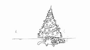 Simon S Cat Santa Claws A Curious Cat Discovers Christmas Gif Simonscat Christmas Tree Discover Share Gi Cat Christmas Tree Christmas Cats Simons Cat