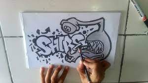 Tulisan Grafiti Grafiti Hitam Putih Youtube